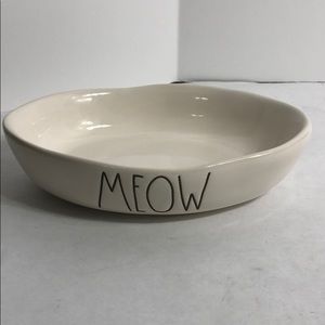 Rae Dunn Cat Bowl “Meow”